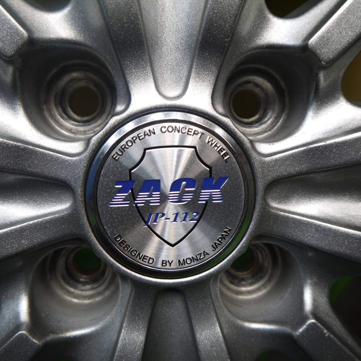 バリ溝！キレイ！9.5分★スタッドレス 175/65R15 ダンロップ ウインターマックス WM01 ZACK JP-112 MONZA ザック 15インチ PCD100/4H★5032809Hス