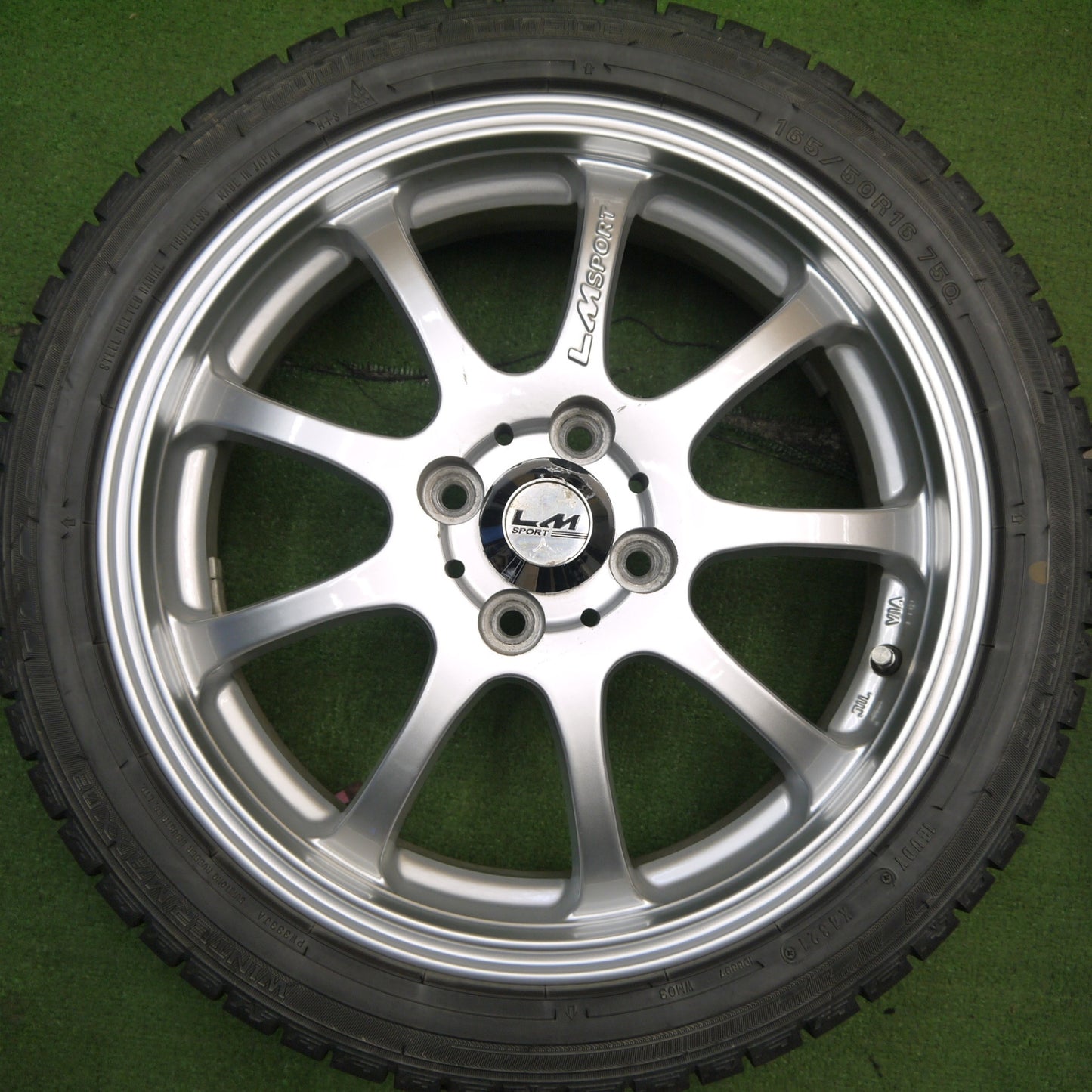 4本価格！21年★スタッドレス 165/50R16 ダンロップ ウインターマックス 03 LM SPORT LMスポーツ 16インチ PCD100/4H★5052104Hス