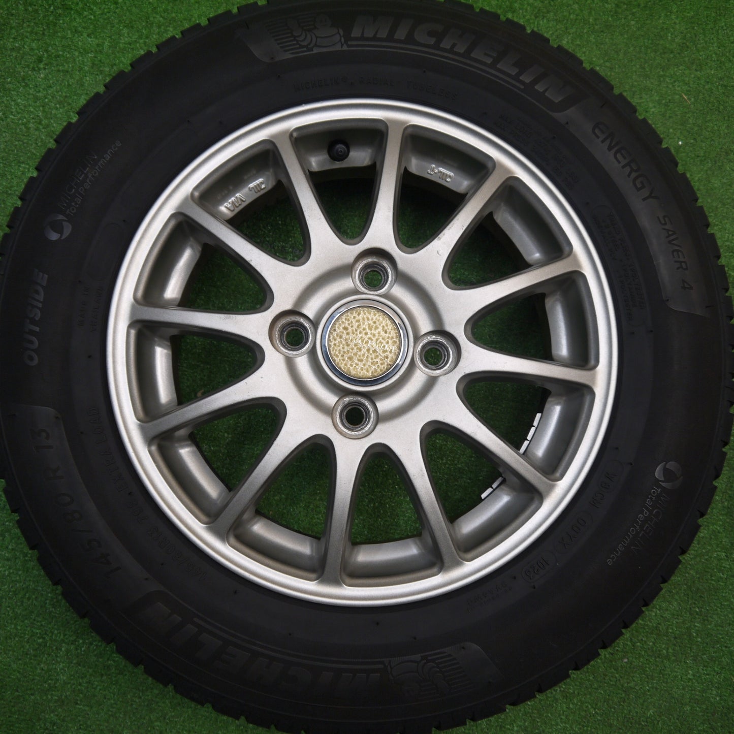 4本価格！23年★145/80R13 ミシュラン エナジーセイバー4 ECO FORME エコフォルム 13インチ PCD100/4H★5110707Hノ