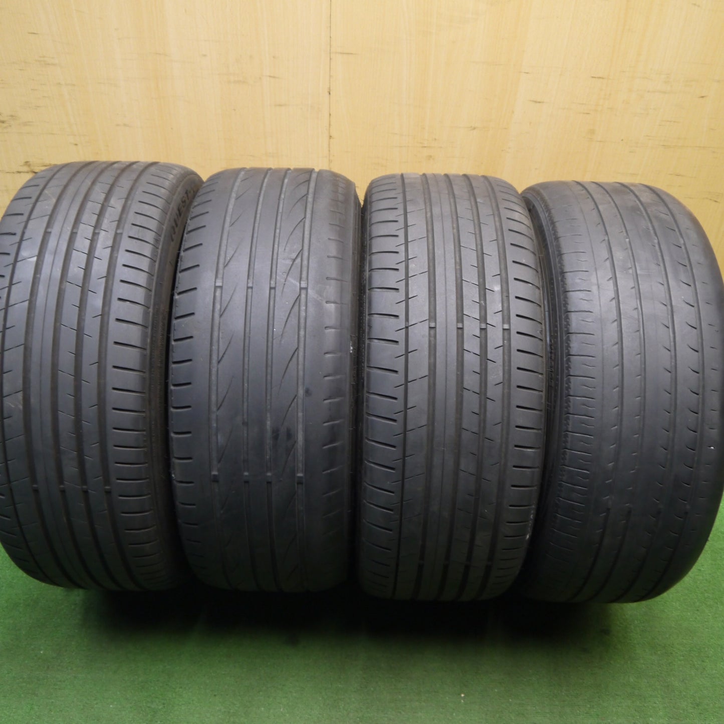 4本価格！22年★レグザーニ LX14 L.D.J 245/35R20 ヨコハマ ブルーアース RV-02 グリーントラック QUEST-X ルッチーニ BUONO SPORT LEXANI LDJ PCD114.3/5H★5051909Hノ