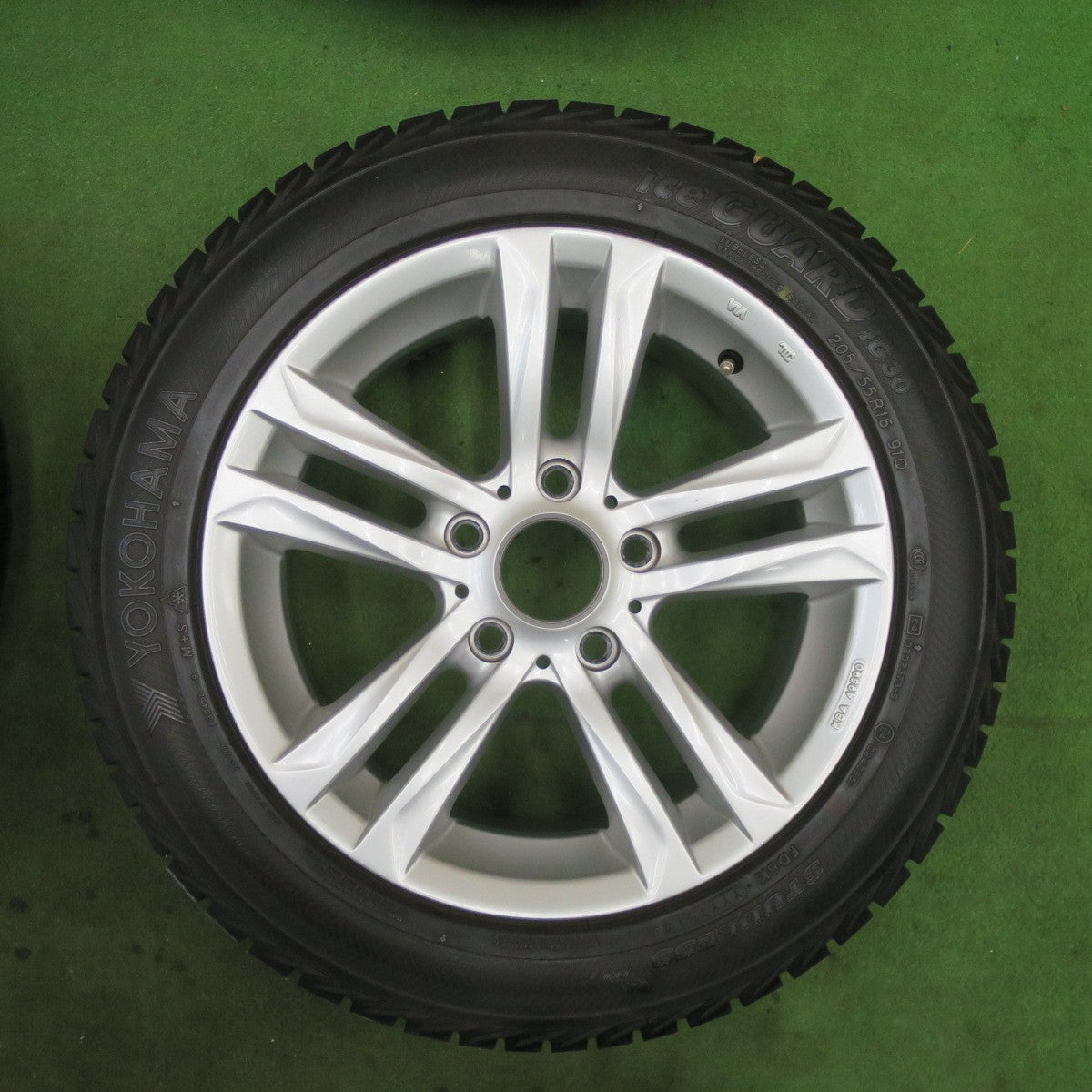 キレイ★BMW 等 MAK BIMMER 205/55R16 スタッドレス ヨコハマ アイスガード iG30 16インチ ビマー PCD120/5H★6022106TTス