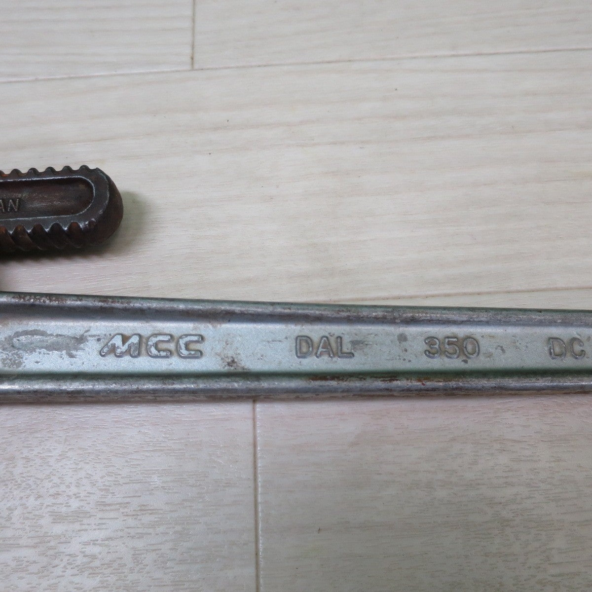 [送料無料] 4点まとめ売り☆パイプレンチ 三菱 600 450 HIT ヒット 350mm MCC DAL 350 DC 工具 道具 ハンドツール☆