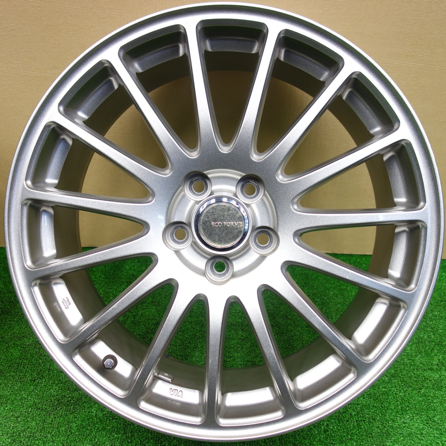 キレイ★フォレスター プリウス 等 ECO FORME SE-12 エコフォルム 17インチ ホイール 17×7J PCD100/5H★5112002KTホ