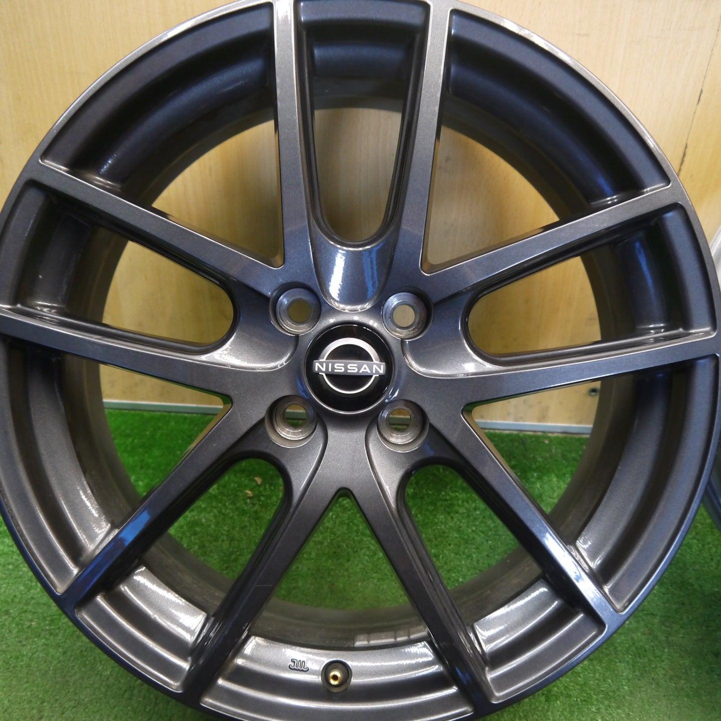 キレイ★日産 オーラ 純正 エスティーロ ホイール 17インチ Estilo 17×6.5J PCD100/4H★6051907Hホ
