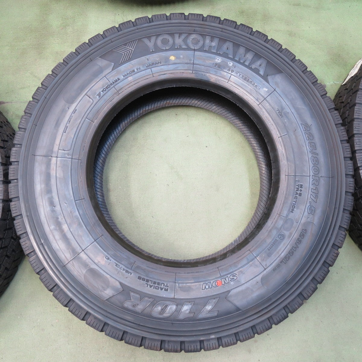 未使用！26年！6本◎トラック タイヤ 225/80R17.5 123/122L ヨコハマ 710R 17.5インチ◎6083101イスタ