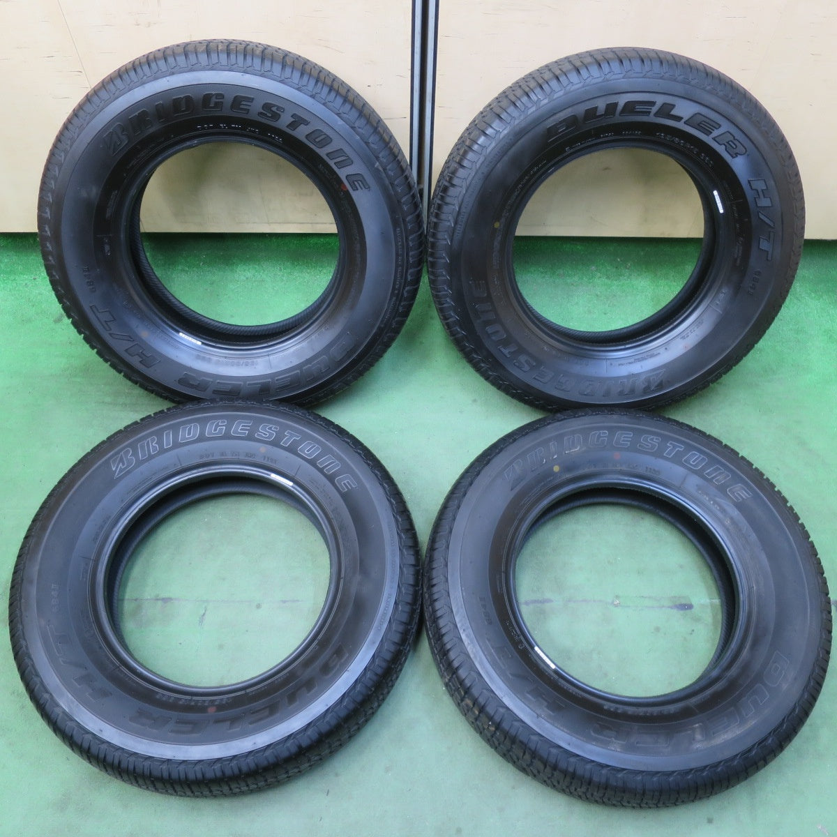 バリ溝！22年！9.5分★195/80R15 ブリヂストン デューラー H/T 684Ⅱ DUELER タイヤ 15インチ ジムニー シエラ ノマド キャラバン ハイエース 等★5122210イノタ