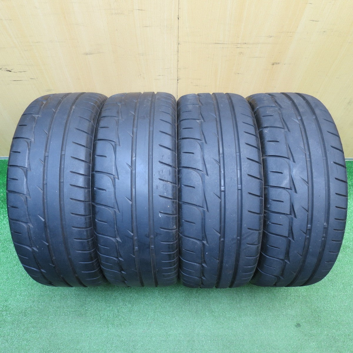 バリ溝！21年！8.5分★三菱 コルト ラリーアート バージョンR 純正 205/45R16 ブリヂストン ポテンザ RE-11 16インチ PCD114.3/4H★5112704NJノ