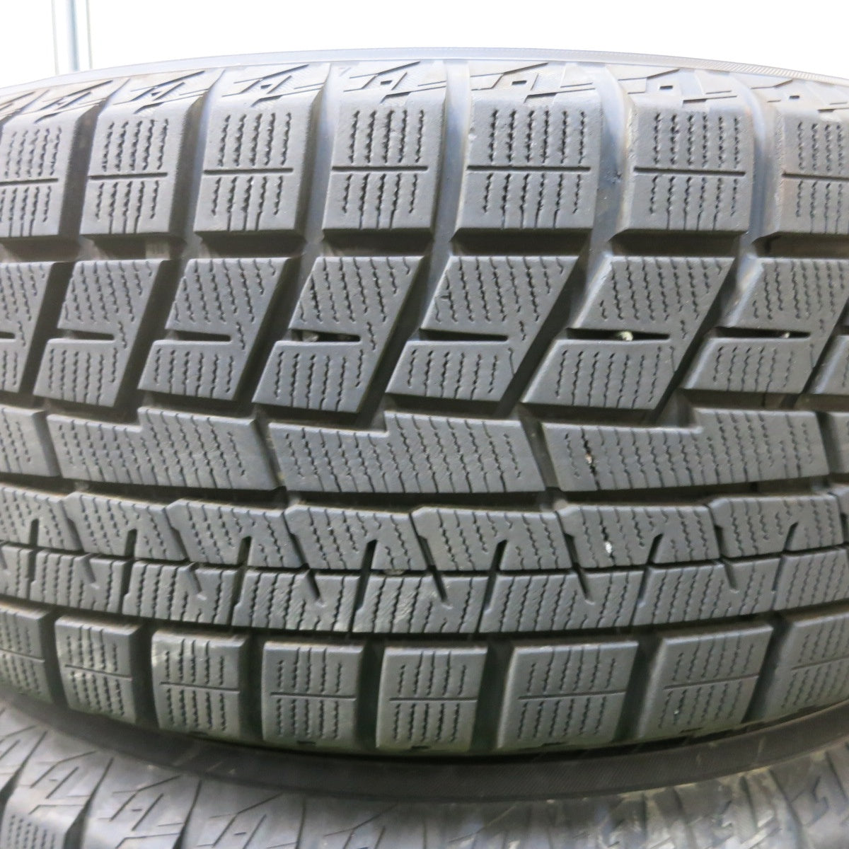 [送料無料] バリ溝！22年！綺麗！9.5分★ホンダ 純正 Modulo オデッセイ ヴェゼル等 215/60R16 スタッドレス ヨコハマ アイスガード iG60 モデューロ PCD114.3/5H★4110810SYス