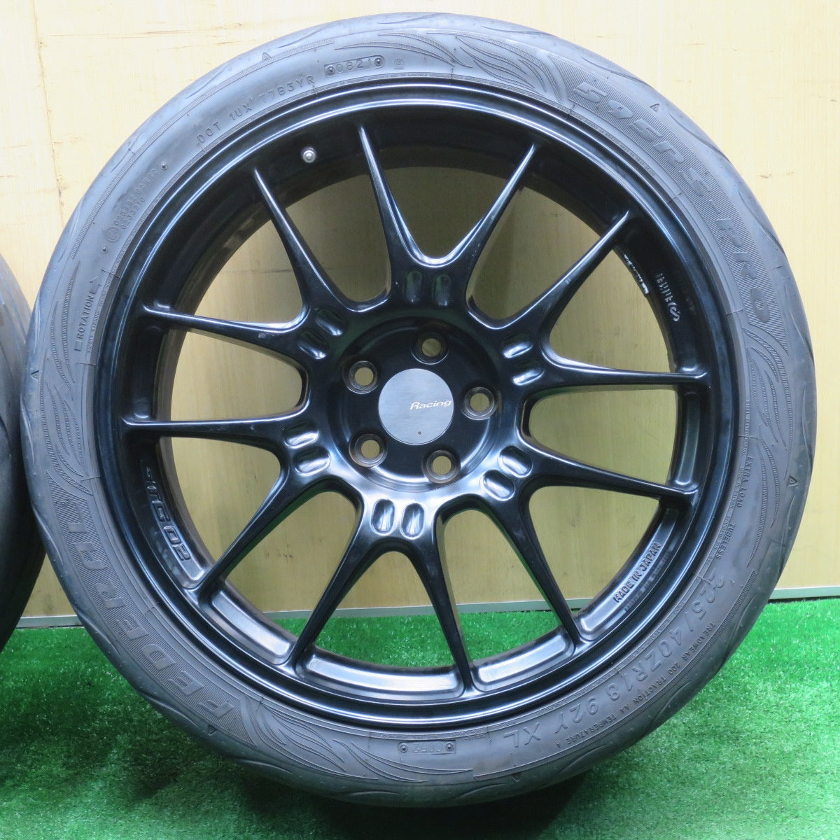 キレイ！21年★86 BRZ 等 ENKEI Racing GTC02 225/40R18 255/35R18 フェデラル 595RS-PRO エンケイ 18インチ PCD100/5H★5111106NJノ