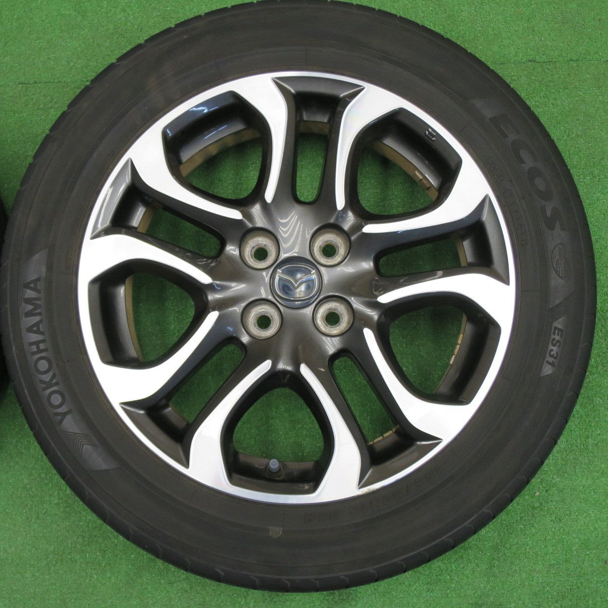 4本価格★マツダ DJ デミオ 純正 185/60R16 ヨコハマ エコス ES31 16インチ PCD100/4H★6041206NKノ
