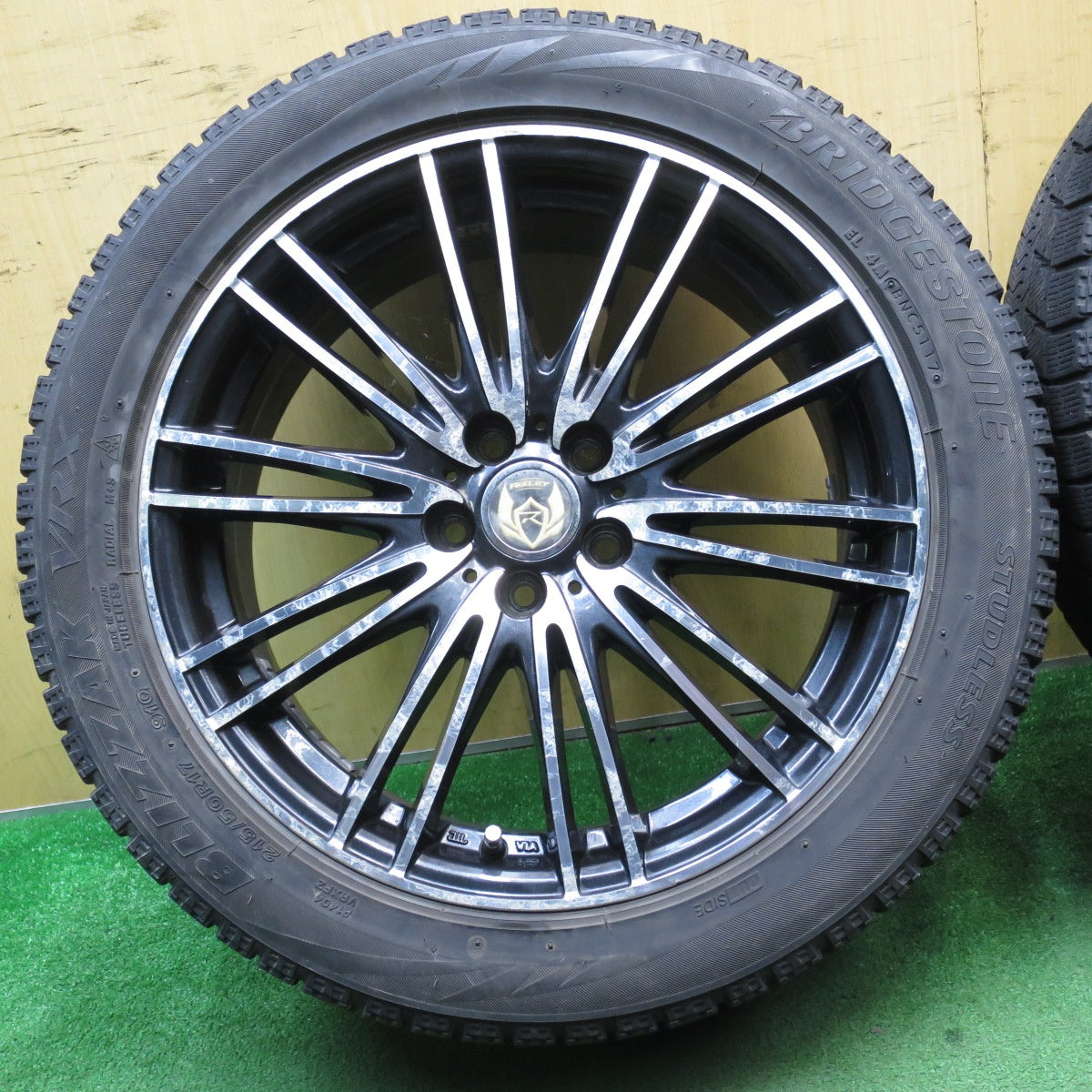 4本価格★86 BRZ 等 215/50R17 スタッドレス ブリヂストン ブリザック VRX RiZLEY ライツレー 17インチ PCD100/5H★5053003NJス