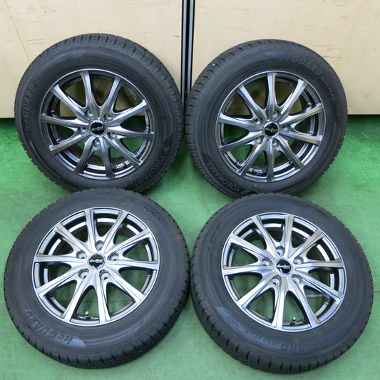 [送料無料] バリ溝！9.5分★スタッドレス 185/65R15 ヨコハマ アイスガード iG50 プラス EuroSpeed MANARAY SPORT ユーロスピード 15インチ PCD114.3/5H★4112112SYス