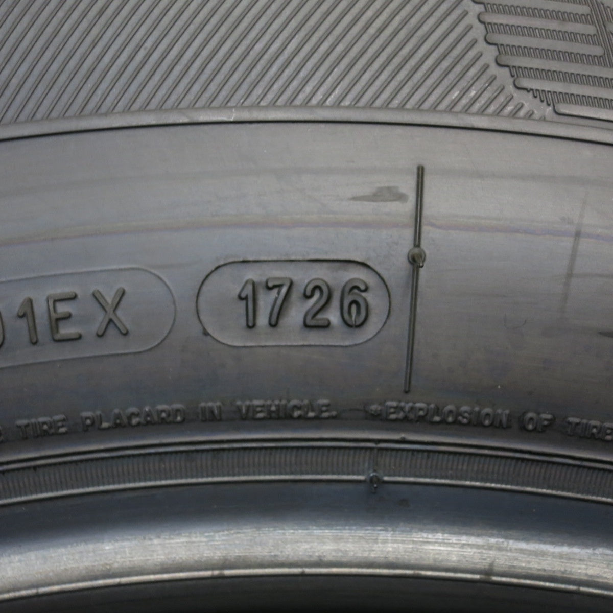 新車外し！26年！1本◎265/60R18 ミシュラン プライマシー SUV タイヤ 18インチ ランクル プラド ハイラックス パジェロ 等◎6100202KKノタ