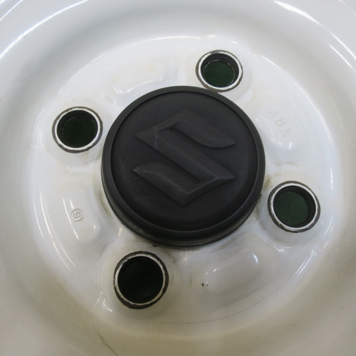 [送料無料] 2本未使用！24年！バリ溝！9分★スズキ ハスラー 純正 スチール 165/60R15 ブリヂストン NEWNO ニューノ 15インチ PCD100/4H★5031407イノ