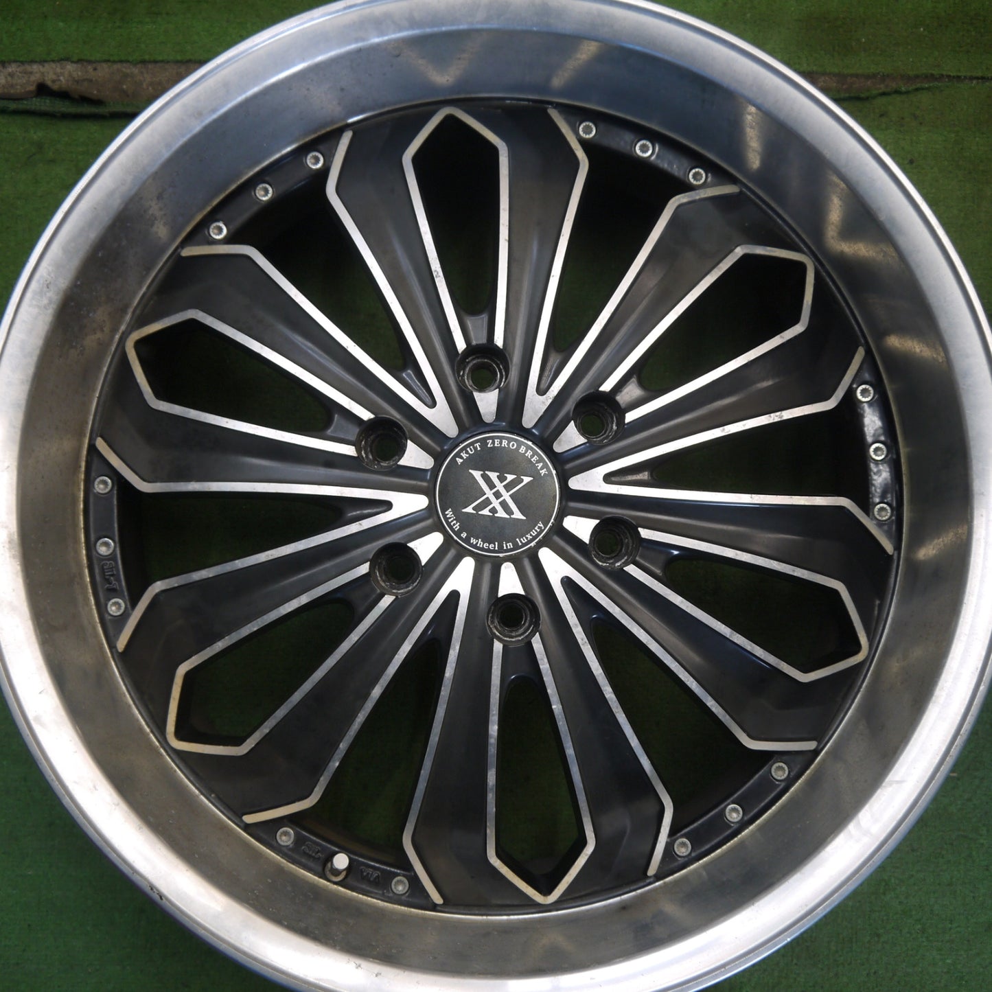 4本価格★AKUT ZEROBREAK X 20インチ ホイール アクト ゼロ ブレイク 20×8.0J PCD139.7/6H★6063002Hホ