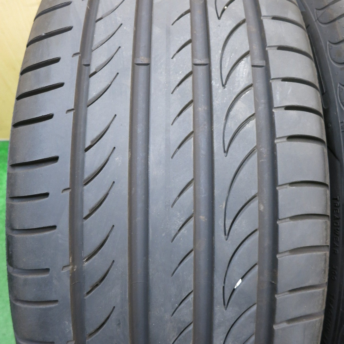 バリ溝！24年！9.5分★スバル レガシィ ツーリング ワゴン 純正 225/45R18 ピレリ POWERGY 18インチ PCD100/5H★5081301AKノ