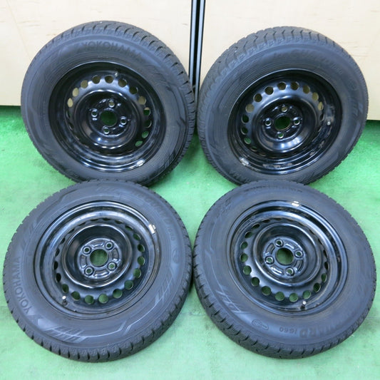 バリ溝！ほぼ10分★スタッドレス 175/65R14 ヨコハマ アイスガード iG60 スチール ホイール 14インチ PCD100/4H★4111903SYス