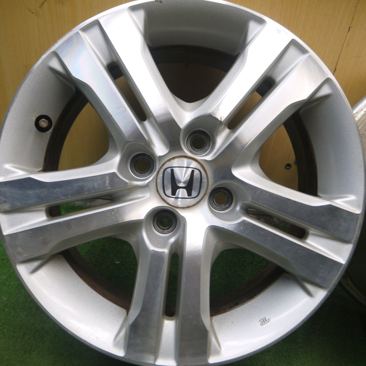 *送料無料* 4本価格★ホンダ エアウェイブ 純正 ホイール 15インチ 15×6J PCD100/4H★4052102Hホ