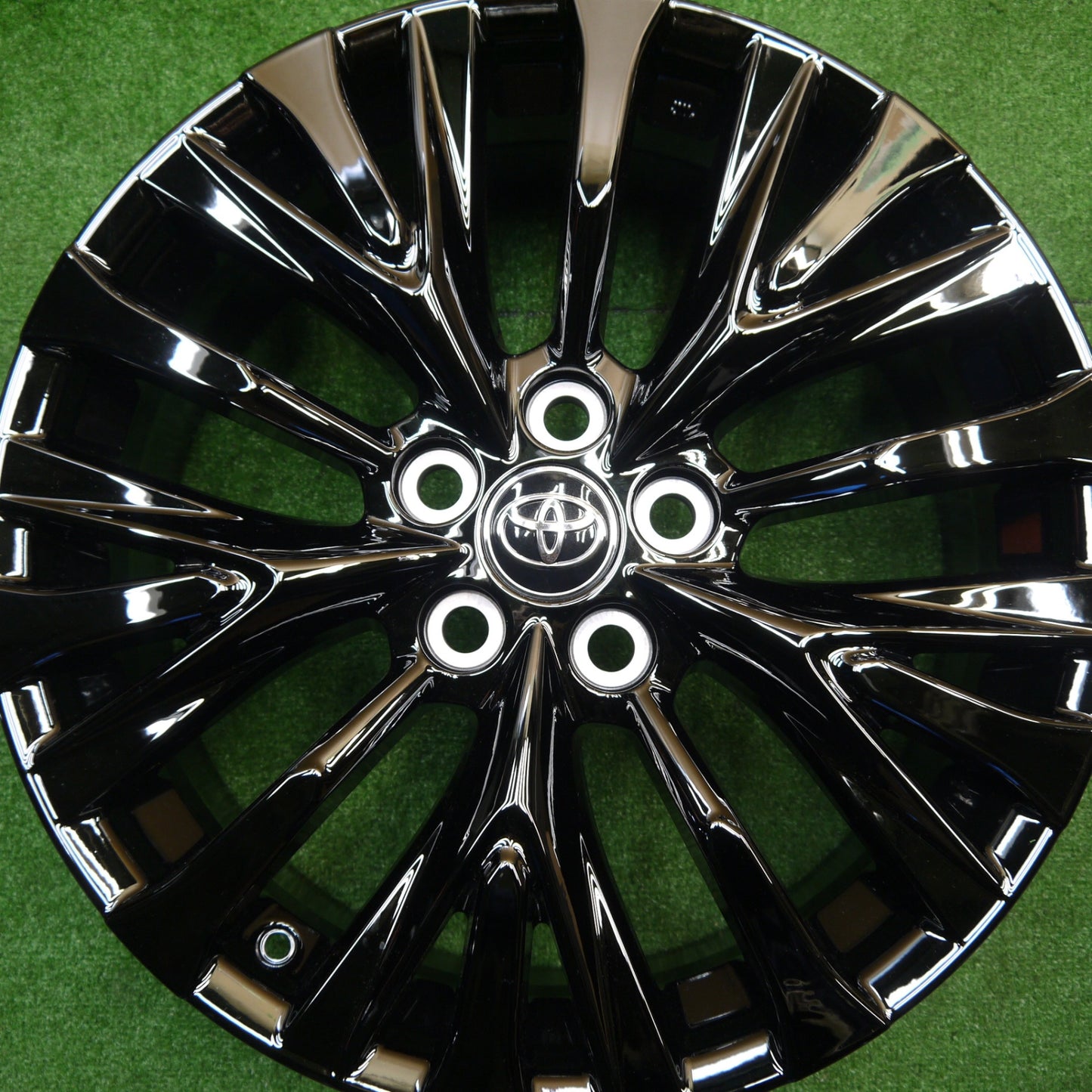 新車外し★トヨタ 40系 ヴェルファイア アルファード Zプレミア 純正 ホイール 19インチ 19×7J PCD120/5H★5102204Hホ