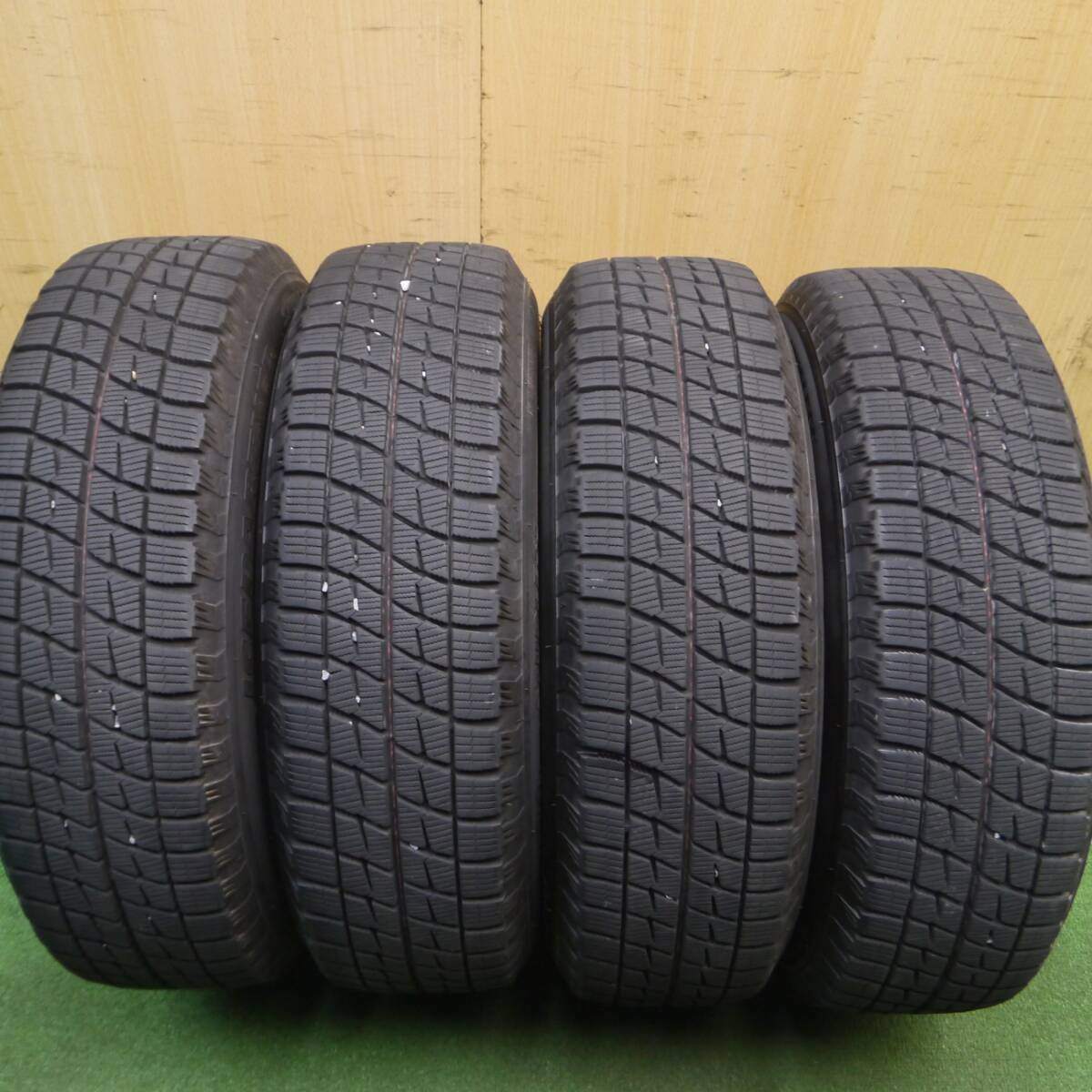 バリ溝！キレイ！9分★スタッドレス 175/70R14 ブリヂストン アイスパートナー BALMINUM バルミナ 14インチ PCD100/4H★5012005Hス
