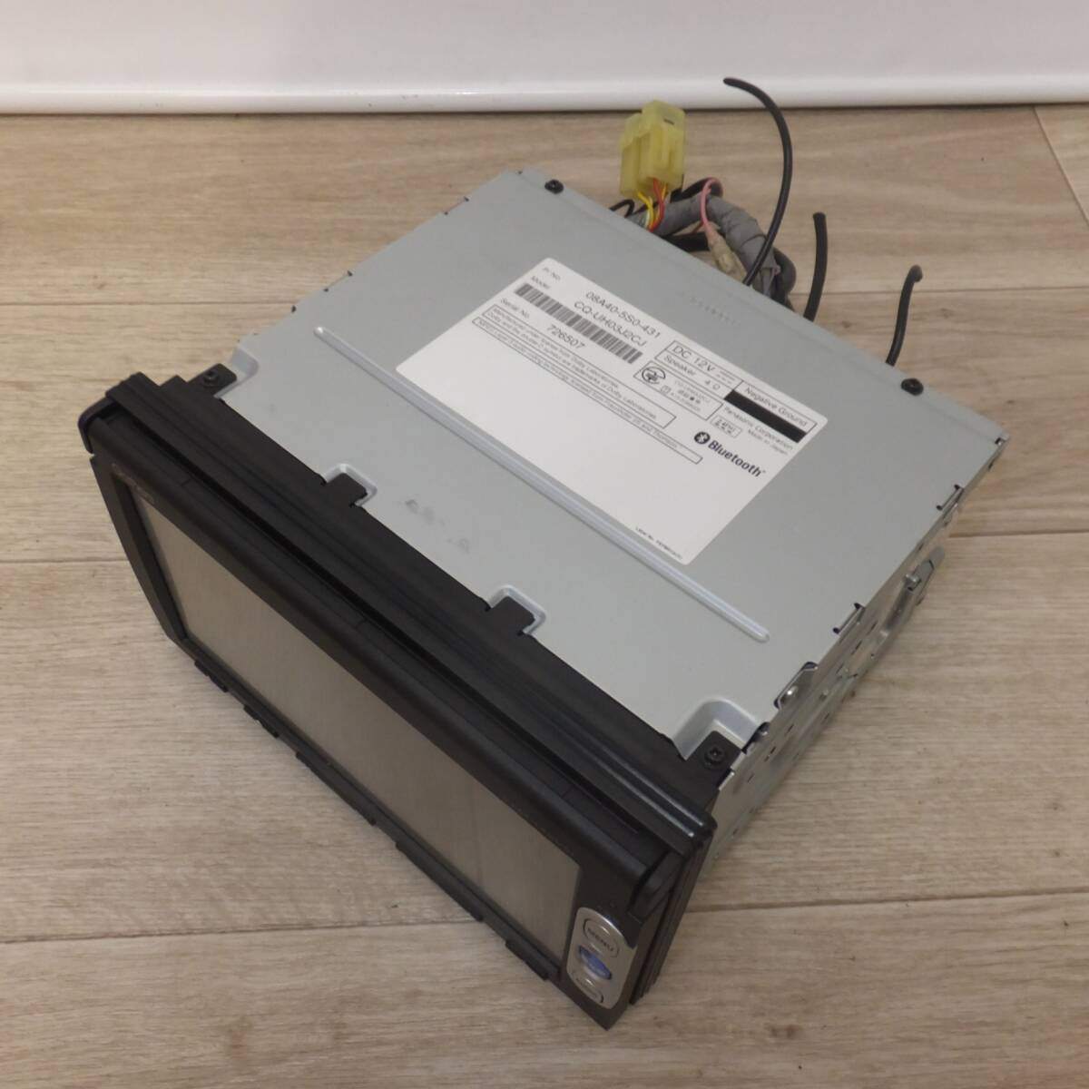 [送料無料] 現状品★パナソニック製 ホンダ 純正 ベーシックインターナビ Gathers VXM-145VSi 08A40-5S0-431 CQ-UH03J2CJ[95]★