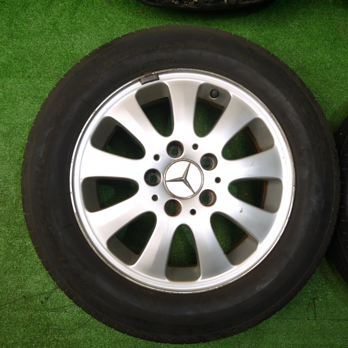 4本価格★ベンツ Aクラス W169 純正 185/65R15 195/60R15 ブリヂストン ネクストリー エスポルテ AB01 15インチ PCD112/5H★5060901KKノ