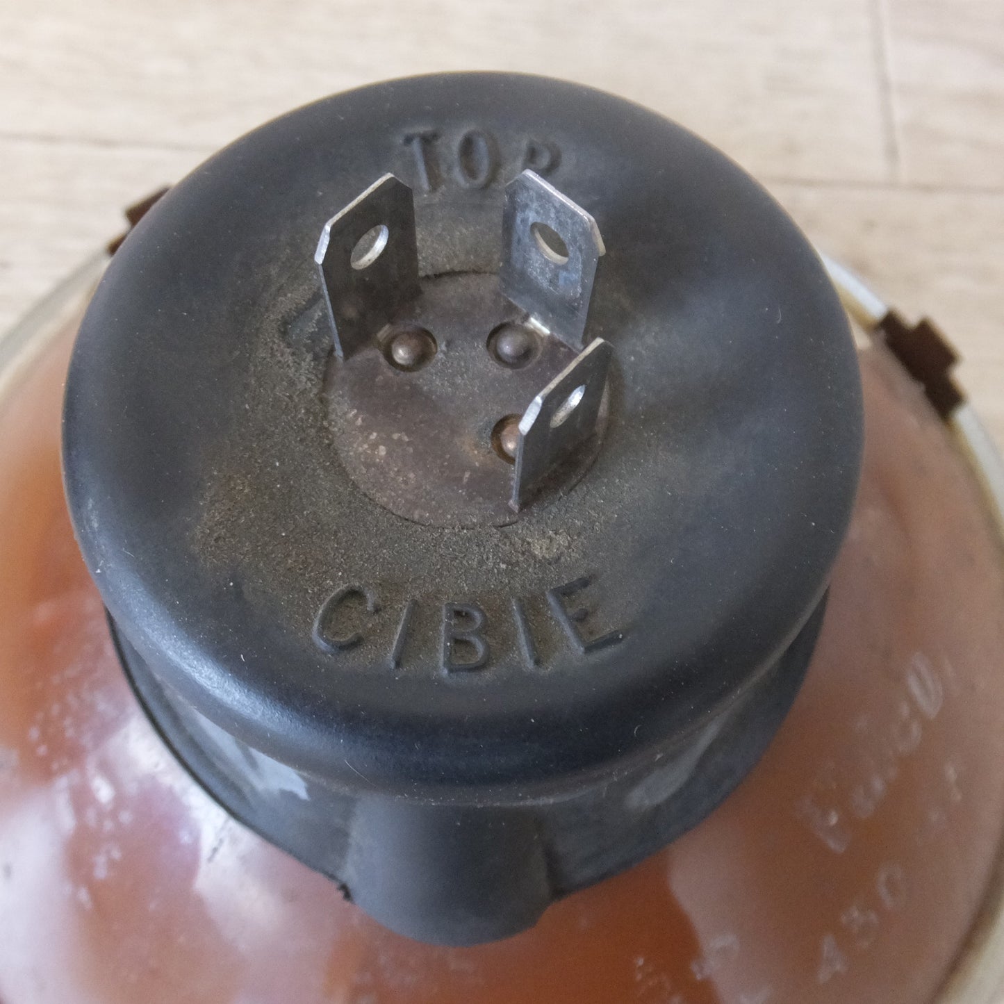 ★シビエ CIBIE 丸型 ヘッドライト IODE 115 2個 セット　旧車 当時物 希少 レトロ★ [送料無料]