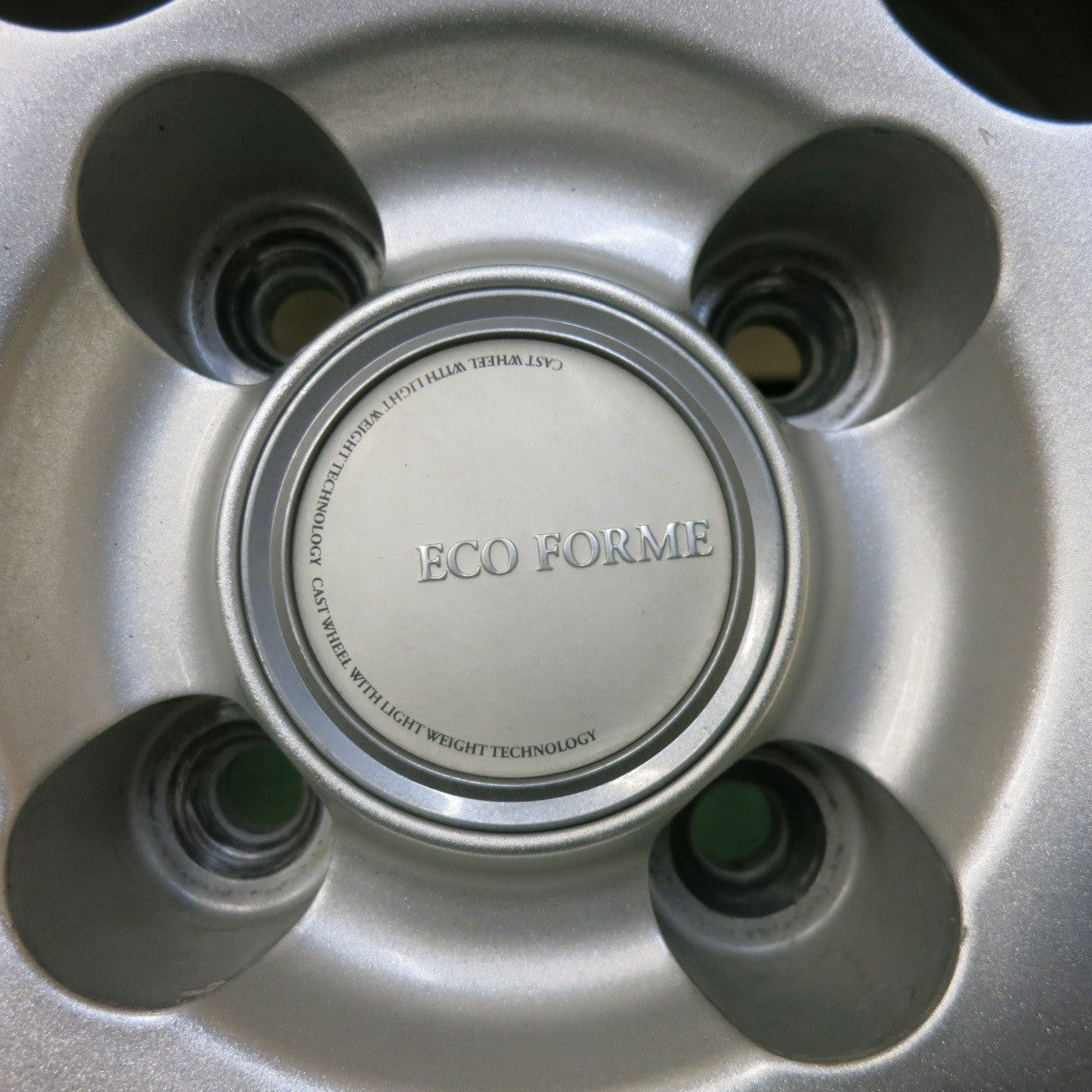 キレイ★ECO FORME ブリヂストン製 15インチ ホイール 15×6J エコフォルム PCD100/4H★5051611SYホ
