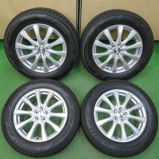 [送料無料] 超バリ溝！22年！キレイ！ほぼ10分★フォレスター 等 225/60R17 スタッドレス ヨコハマ アイスガード iG60 JOKER ジョーカー 17インチ PCD100/5H★5021107イス