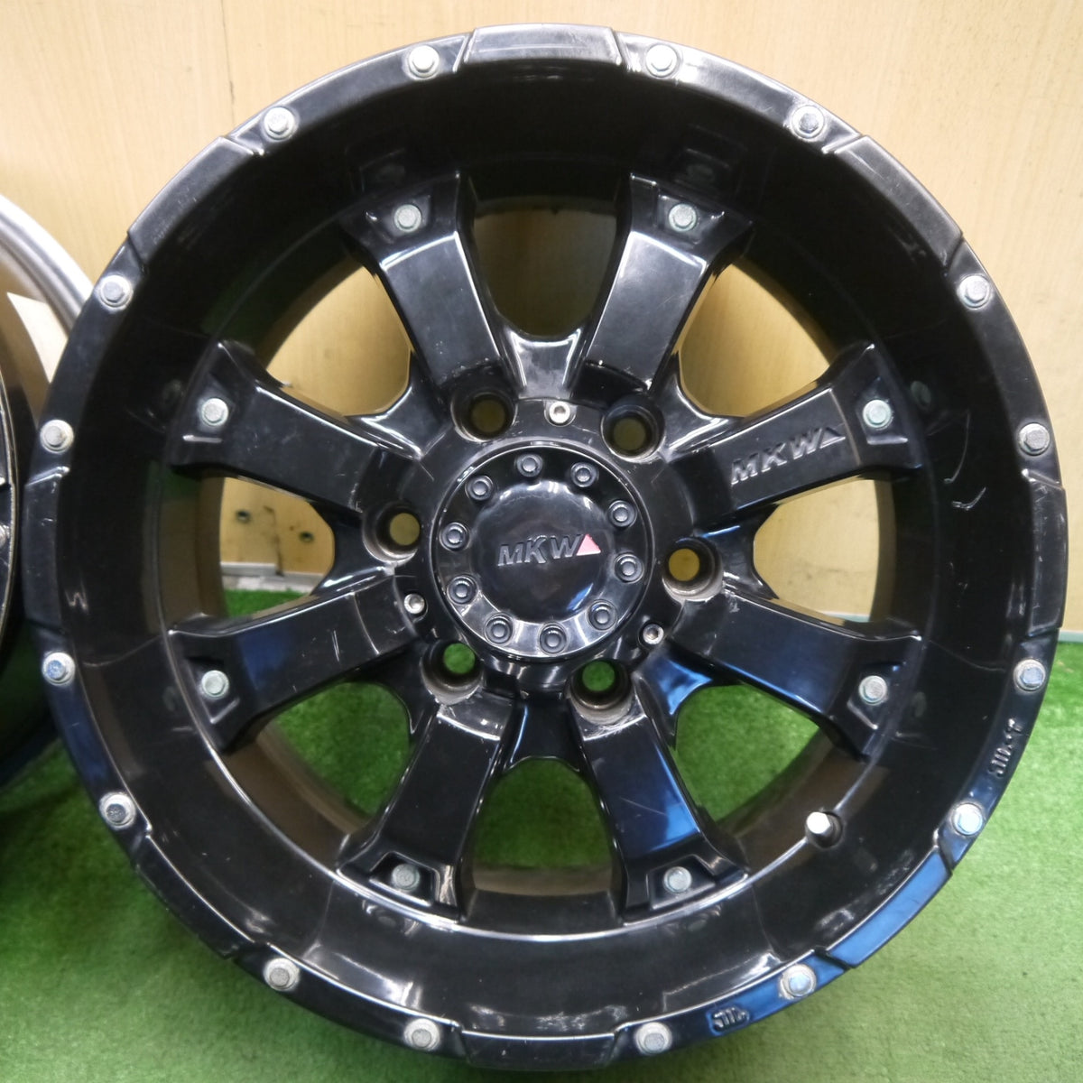 4本価格◎MKW MK-46 16インチ ホイール 16×8.0J PCD139.7/6H◎6090801Hホ