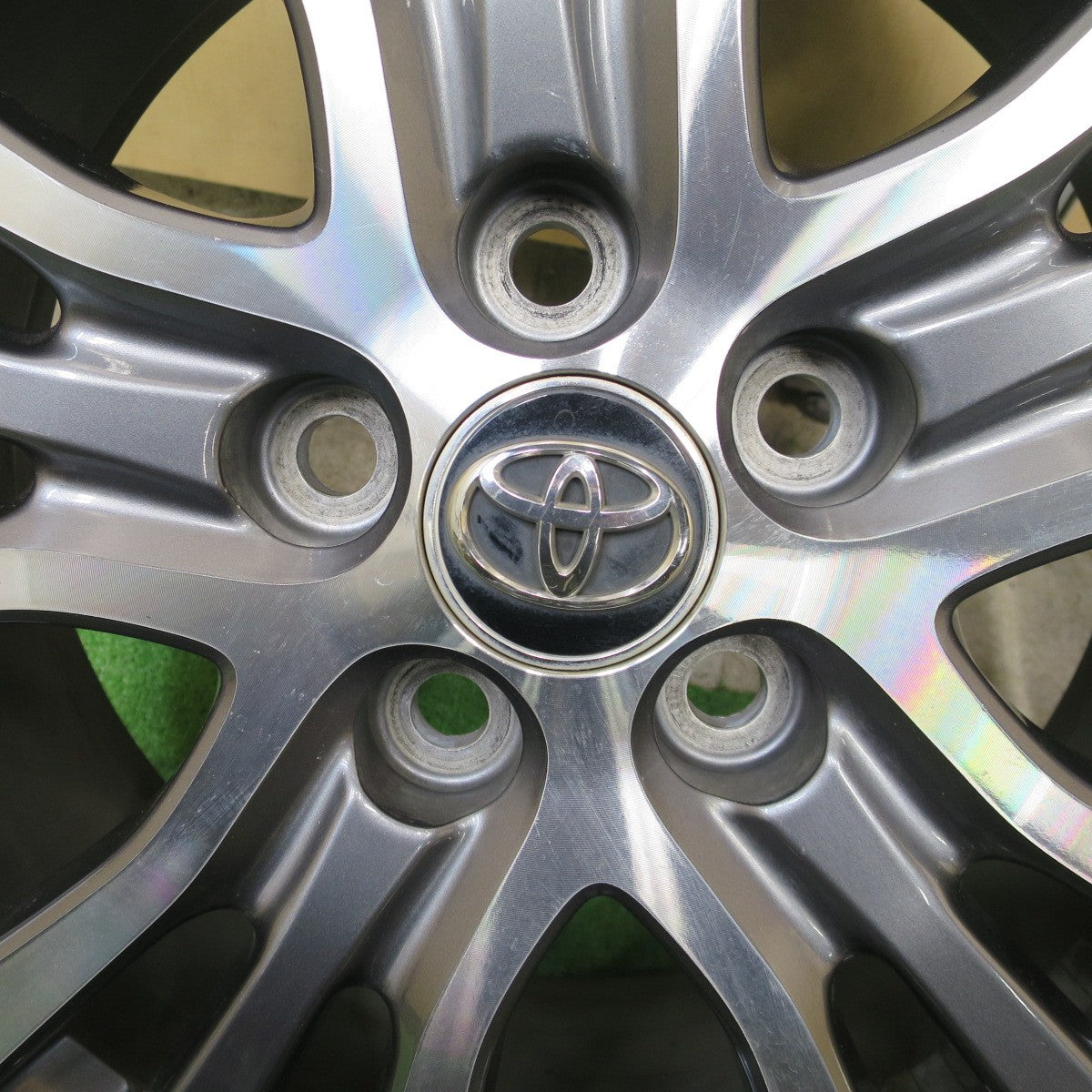 4本価格★トヨタ 50系 エスティマ 純正 ホイール 17インチ 17×7J PCD114.3/5H★6021703NGホ