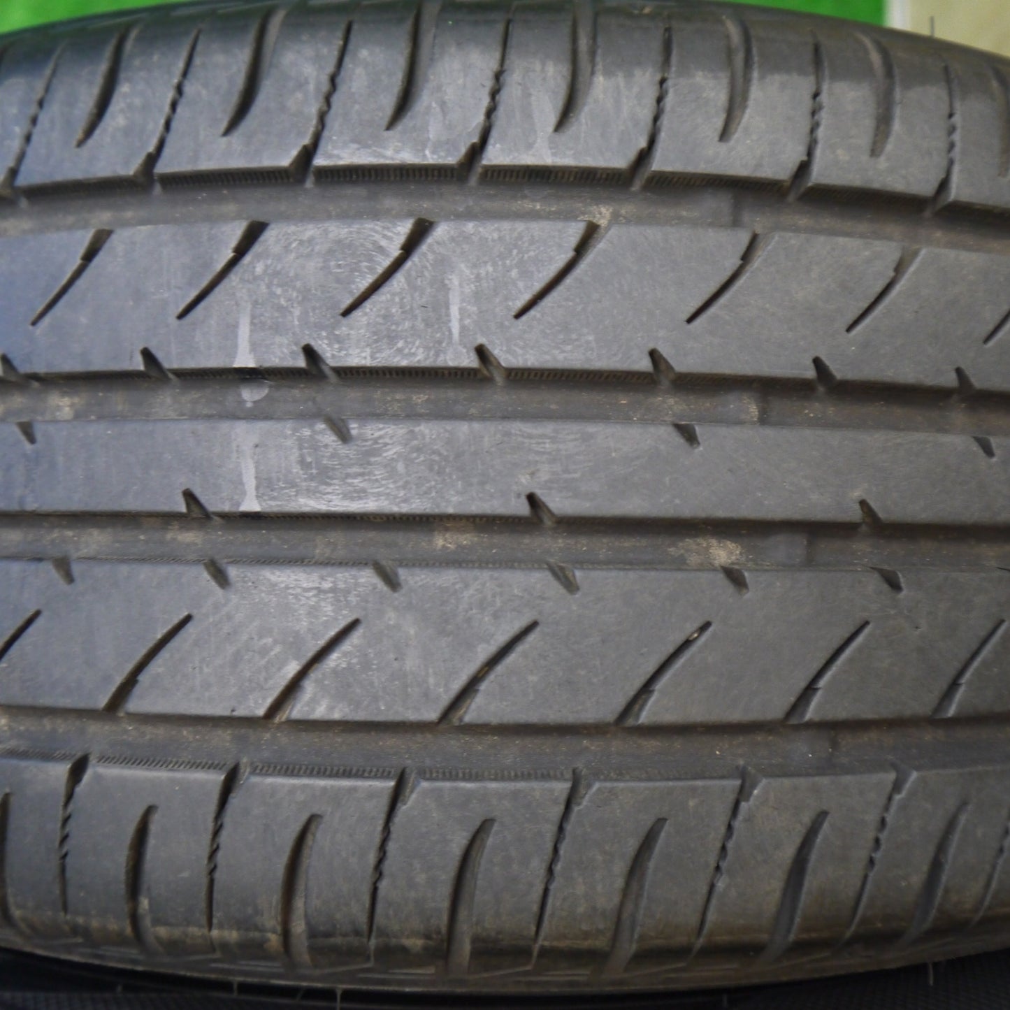 バリ溝！9.5分！2本★WORK MEISTER S1 195/50R16 トーヨー ナノエナジー3 ワーク マイスター 16インチ PCD100/4H★5100803Hノ