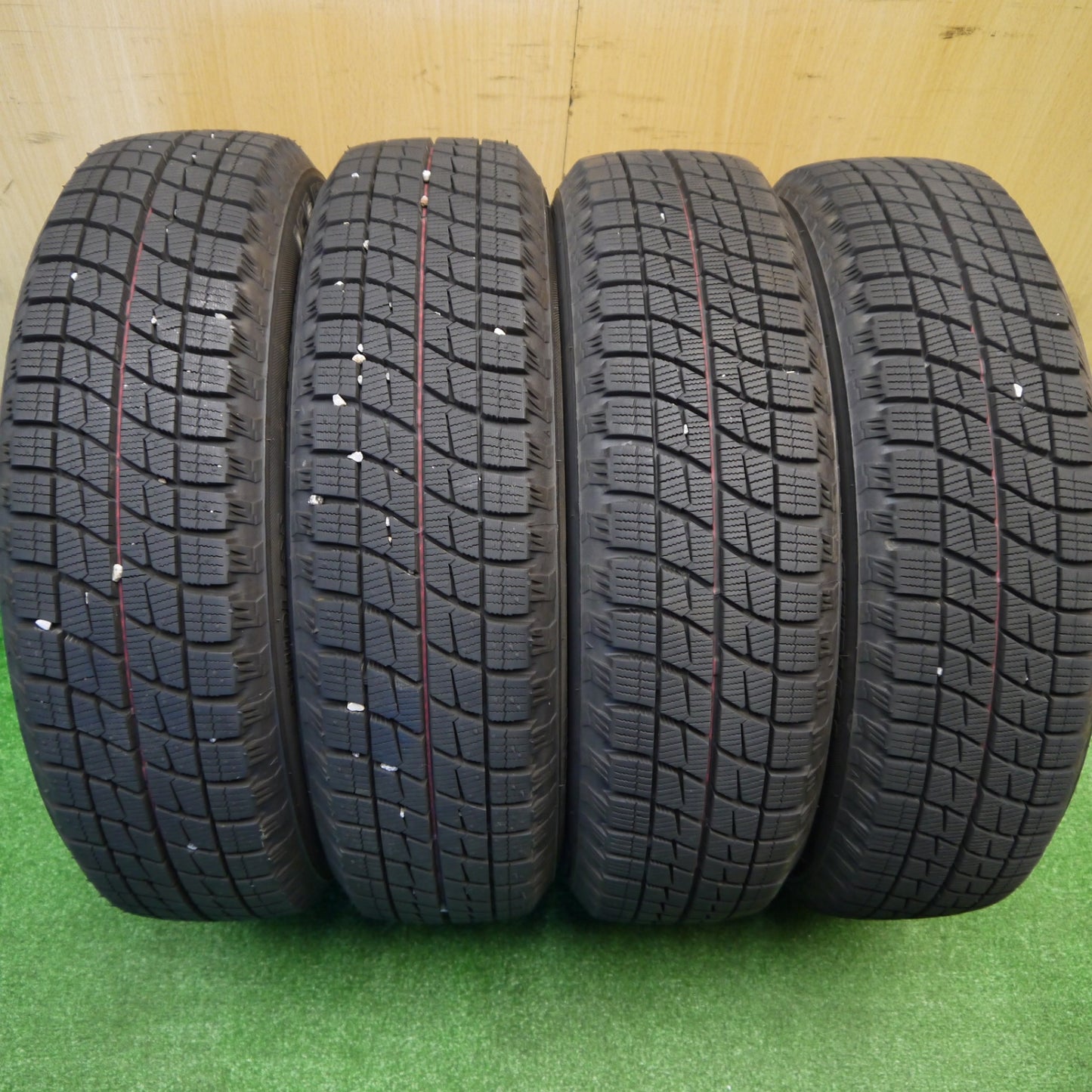 バリ溝！22年！キレイ！ほぼ10分★スタッドレス 155/65R14 アイスエスポルテ ZACK JP-205 MONZA ザック モンツァ 14インチ PCD100/4H★5102908Hス