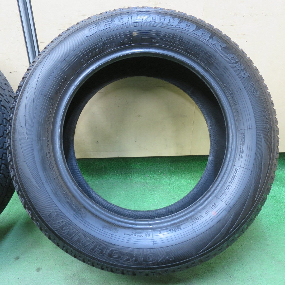 新車外し！24年★265/60R18 ヨコハマ ジオランダー G94 G94AV タイヤ 18インチ ランクル プラド パジェロ トライトン ゲレンデ 等★5122610イノタ