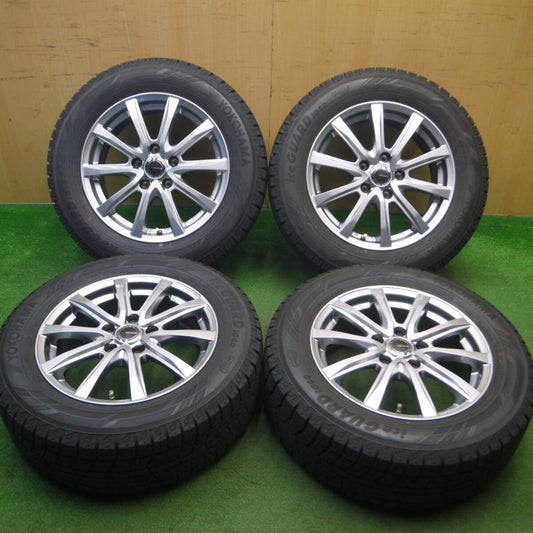 超バリ溝！23年！キレイ！ほぼ10分★スタッドレス 215/60R16 ヨコハマ アイスガード iG60 MiLLOUS ミルアス 16インチ PCD114.3/5H★5022606Hス