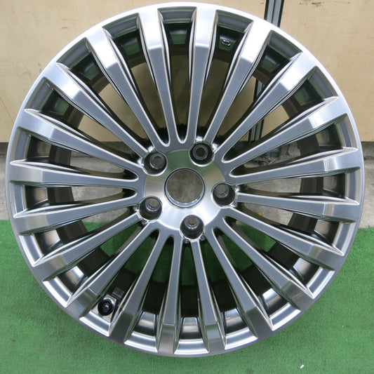 新車外し！1本★トヨタ クラウン セダン 純正 ホイール 19インチ 19×8J PCD120/5H★5042901ナホ