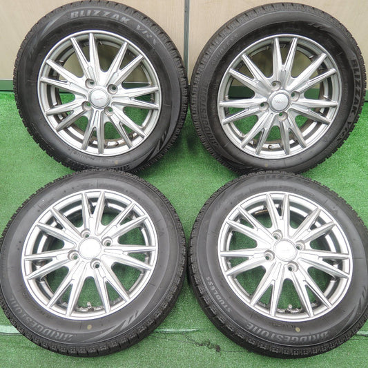 キレイ！★スタッドレス 155/65R14 ブリヂストン ブリザック VRX VELVA KEVIN ヴェルヴァ ケビン 14インチ PCD100/4★3102405TNス