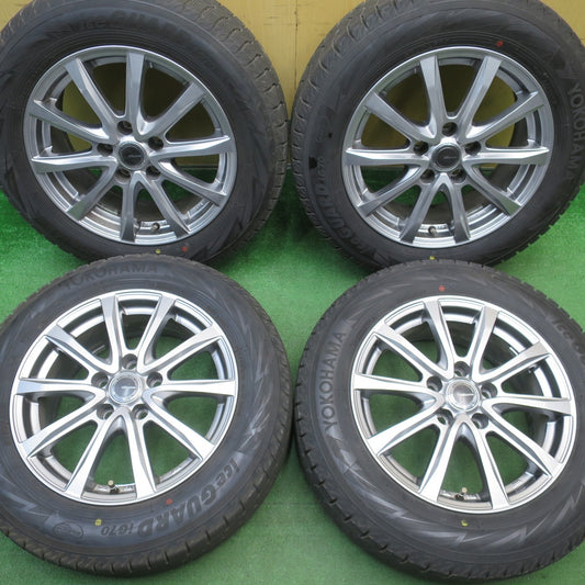 バリ溝！24年！キレイ！ほぼ10分★スタッドレス 195/65R16 ヨコハマ アイスガード iG70 MILLOUS VX ミルアス 16インチ PCD114.3/5H★6020602NJス