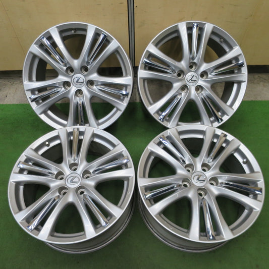 4本価格★レクサス GS 450h 純正 ホイール 18インチ 18×8J PCD114.3/5H★6040702NGホ