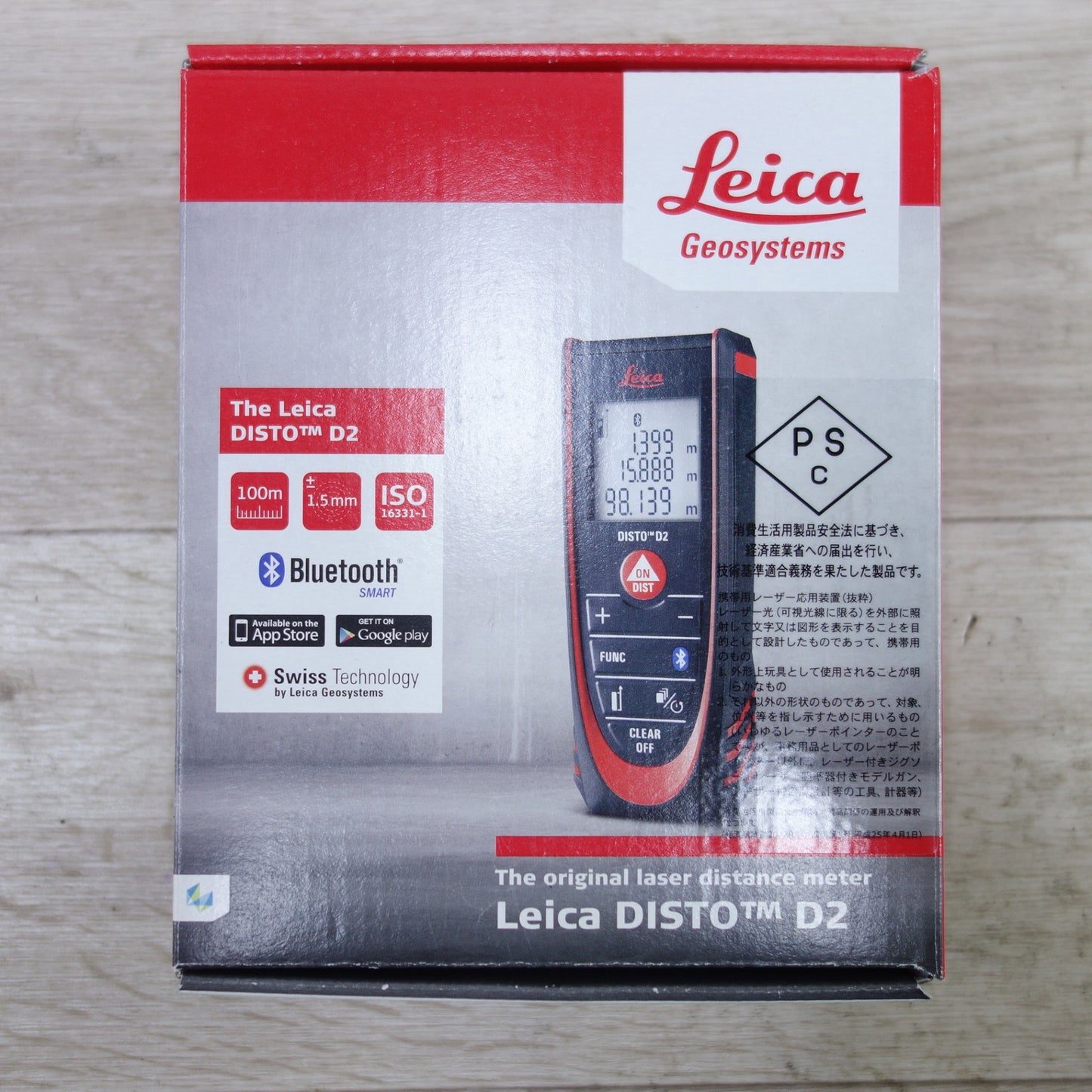 [送料無料] キレイ◆Leica レーザー 距離計 DISTO D2 ライカ ディスト Bluetooth機能搭載 測定器◆