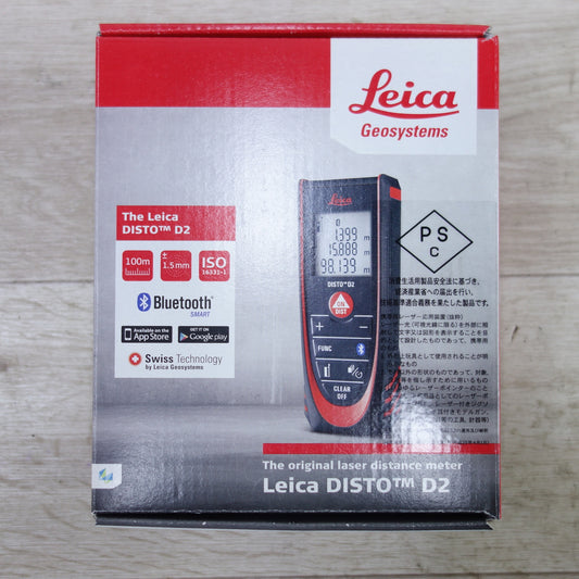 [送料無料] キレイ◆Leica レーザー 距離計 DISTO D2 ライカ ディスト Bluetooth機能搭載 測定器◆