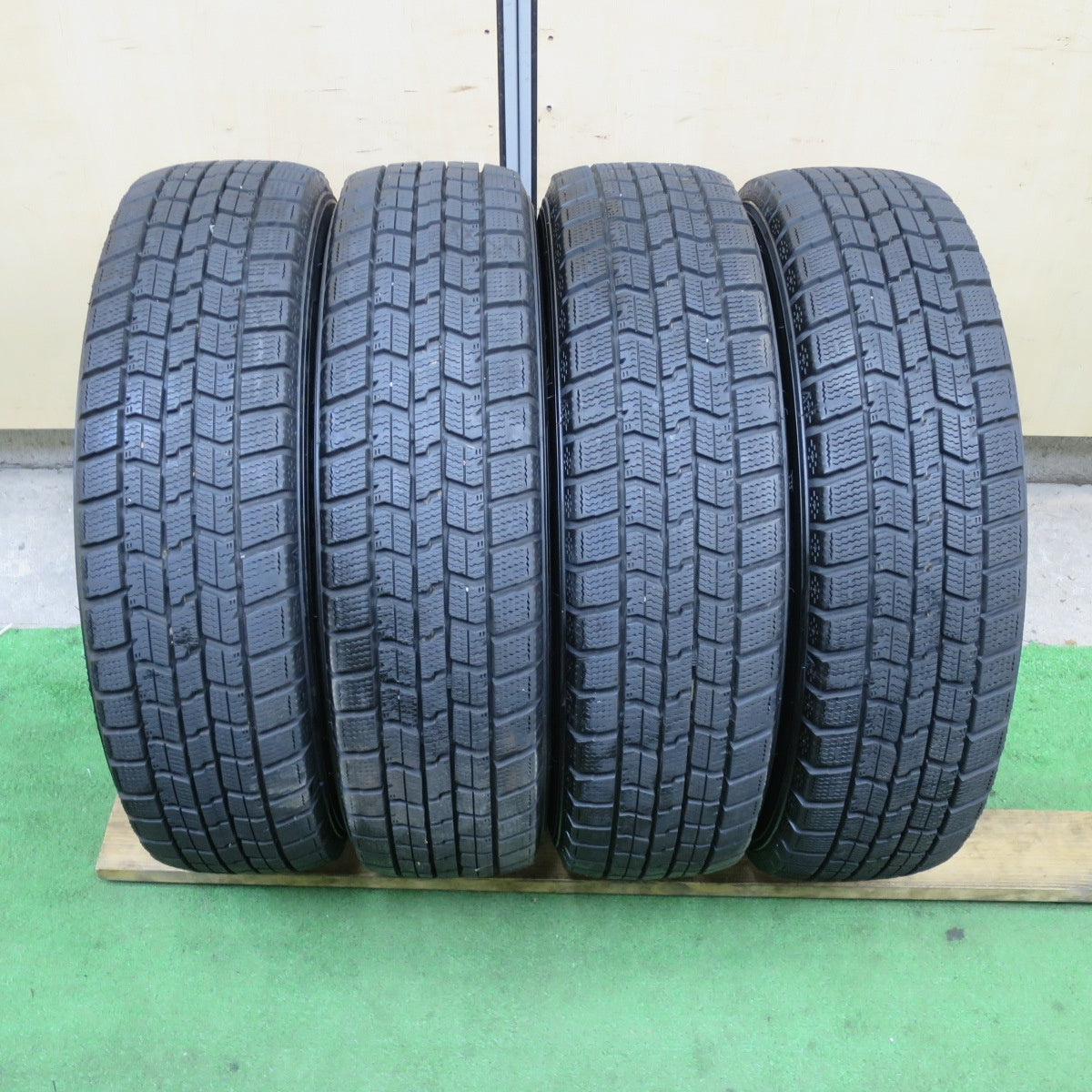 バリ溝！23年！9.5分以上★スタッドレス 155/65R14 グッドイヤー アイスナビ7 Verthandi ヴェルザンディ ヴェルサンディ 14インチ PCD100/4H★5112503TTス