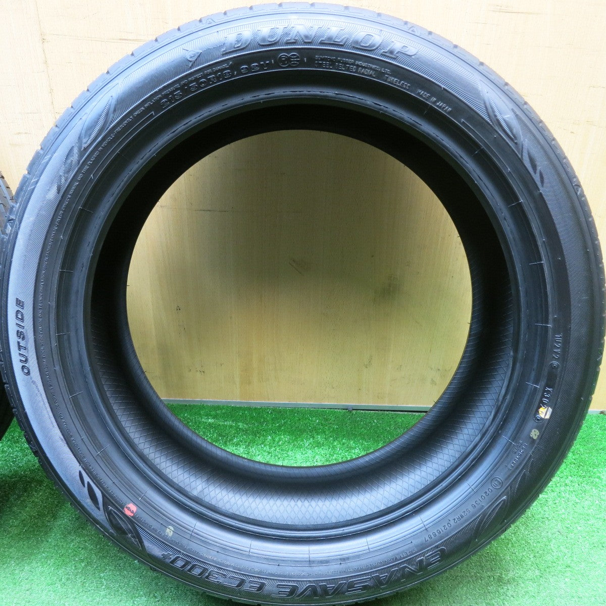 新車外し★215/50R18 ダンロップ エナセーブ EC300+ タイヤ 18インチ ヤリスクロス CX-3 等★6012511HAノタ
