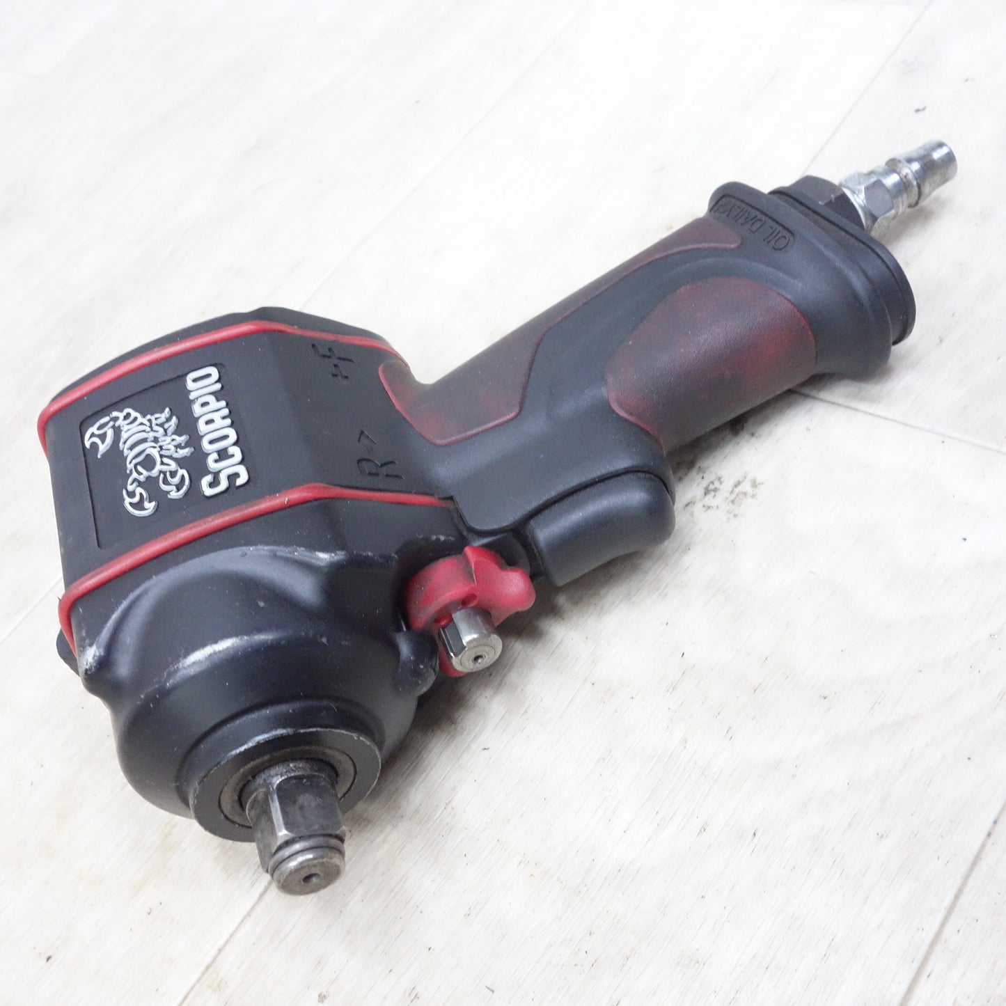 [送料無料] ◆SCORPIO エア インパクト レンチ YU-0985T 1/2 12.7mm エアー ツール 工具◆