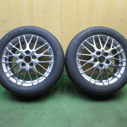 2本価格！21年★トヨタ 80系 ノア ヴォクシー 純正 BBS 205/55R16 ブリヂストン トランザ T001 16インチ PCD114.3/5H★5080807NJノ