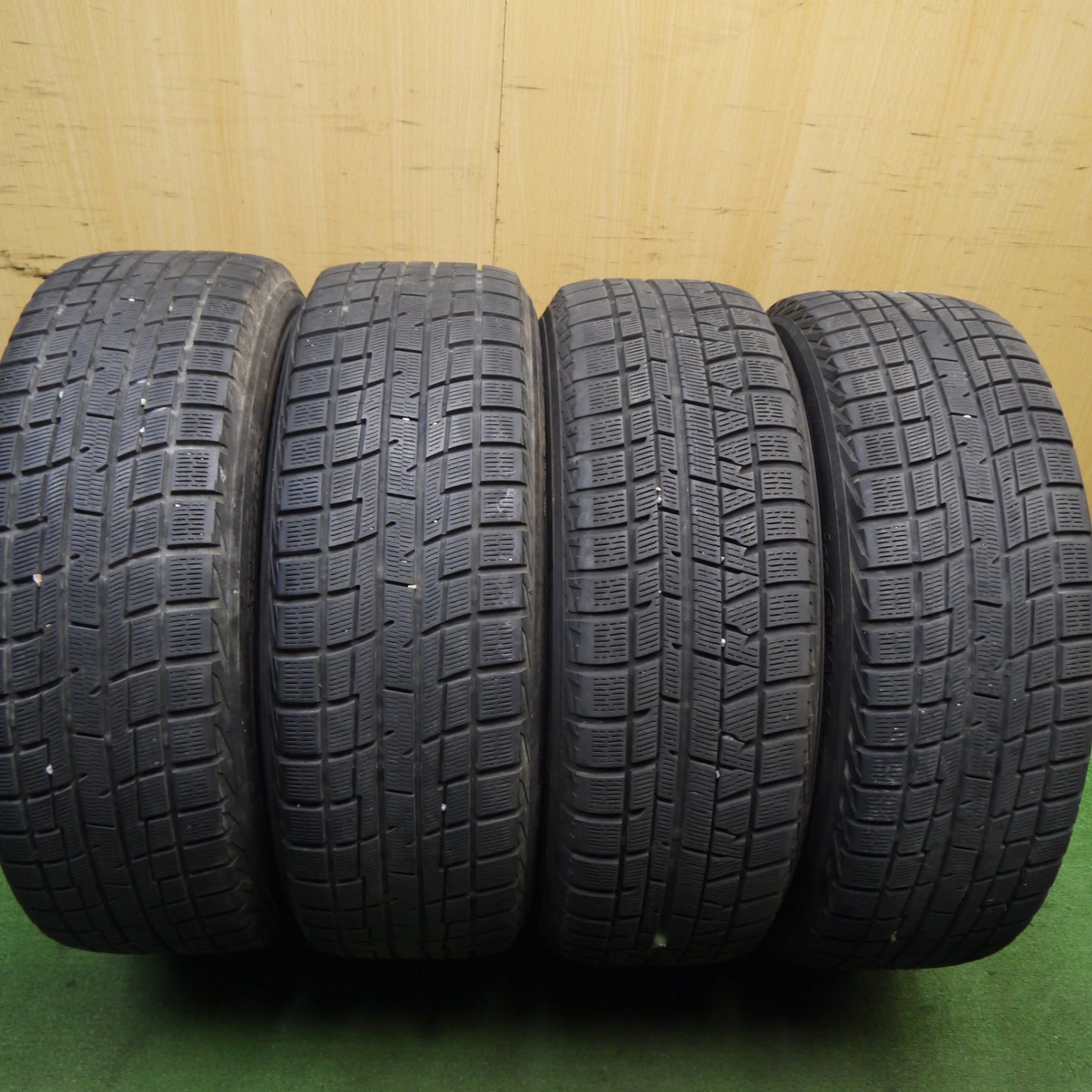 4本価格★トヨタ エスティマ 純正 215/60R17 スタッドレス ヨコハマ アイスガード iG30 17インチ PCD114.3/5H★5052608Hス
