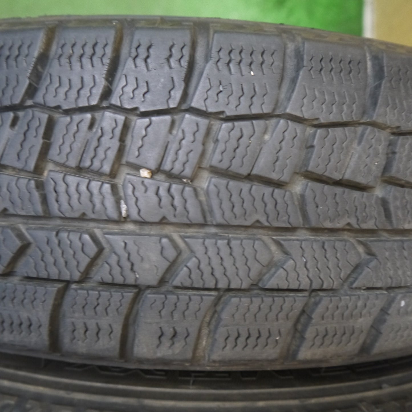 バリ溝！24年！9分◎ホンダ JF1 JF2 N-BOX カスタム 純正 155/65R14 スタッドレス ダンロップ ウインターマックス WM02 14インチ PCD100/4H◎6082802Hス