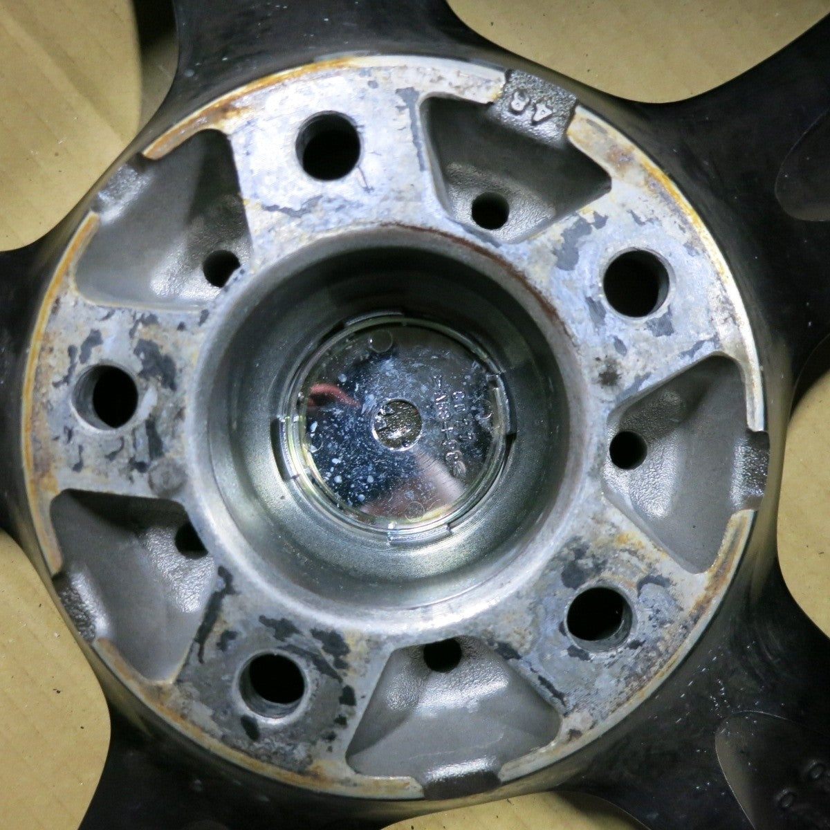4本価格★VEX ホイール 17インチ 社外 アルミ 17×7JJ PCD114.3/5H★5021006SYホ