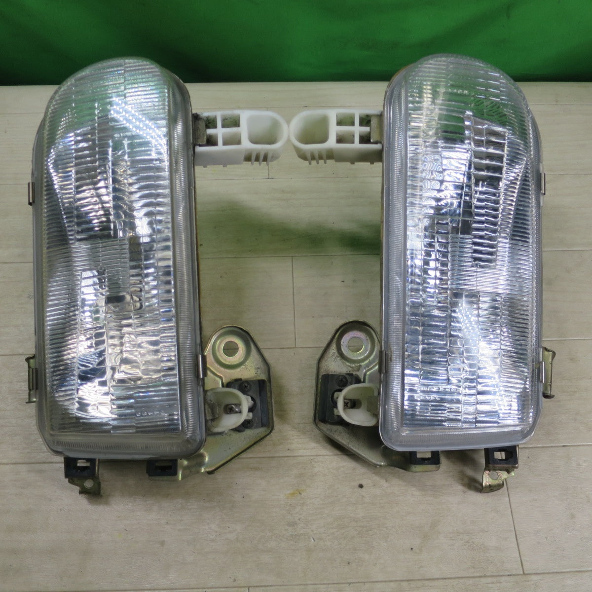 左右セット☆ホンダ JA2 JW3 トゥデイ 純正 ヘッドライト STANLEY 001-6511 12V65/55W ヘッドランプ スタンレー HONDA 照明 カー パーツ 現状品①☆