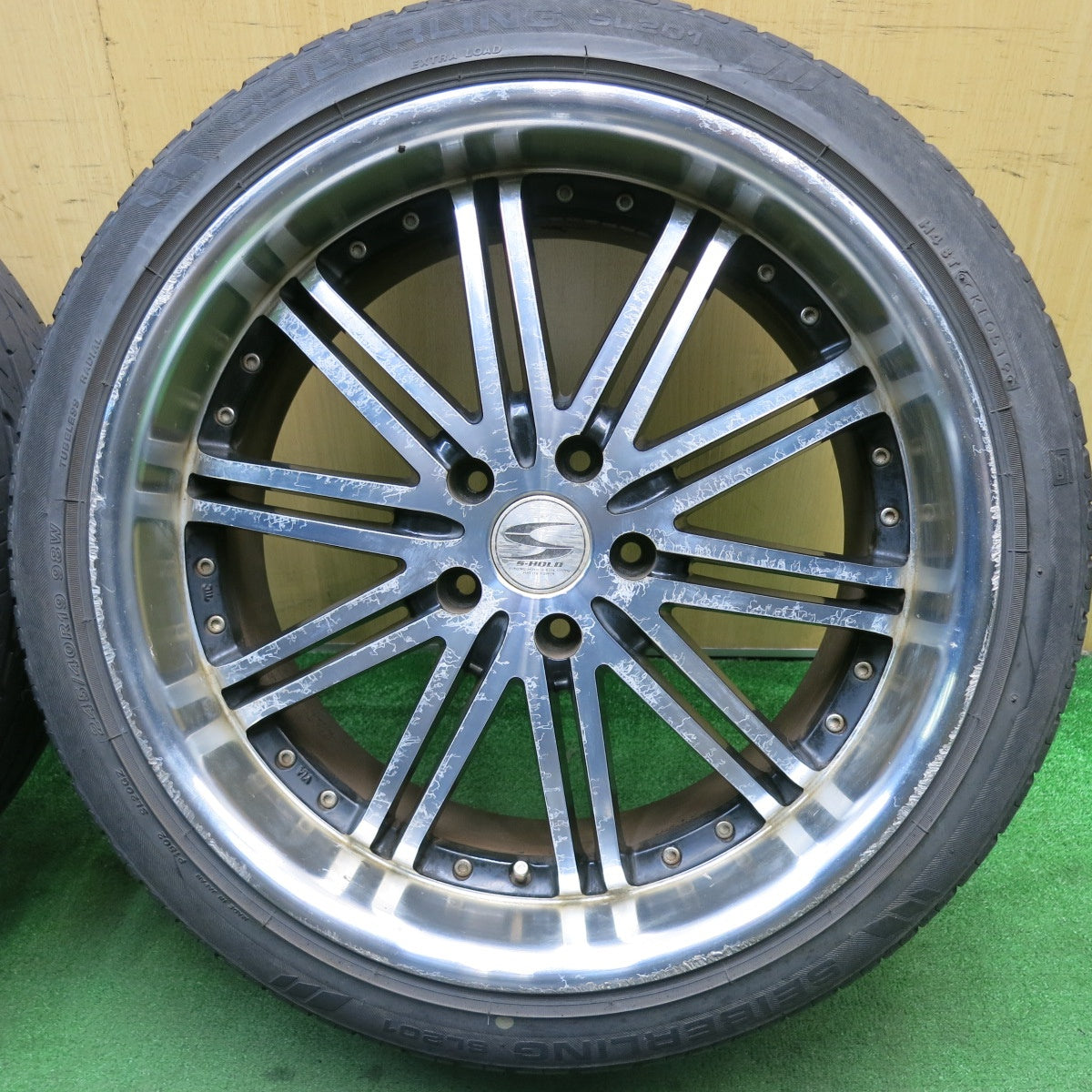 4本価格★225/40R19 245/40R19 クムホ エクスタ PS71 セイバーリング SL201 S-HOLD 19インチ PCD114.3/5H★5051304TNノ